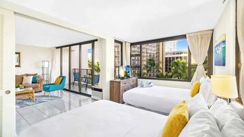 1 chambre, fer et planche Ă repasser, Wi-Fi gratuit, draps fournis