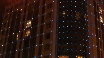 Front of property – evening/night