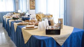 Gratis morgenmadsbuffet hver dag