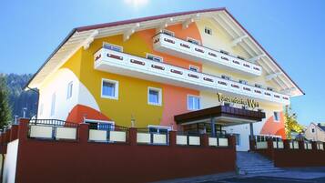 Fassade der Unterkunft
