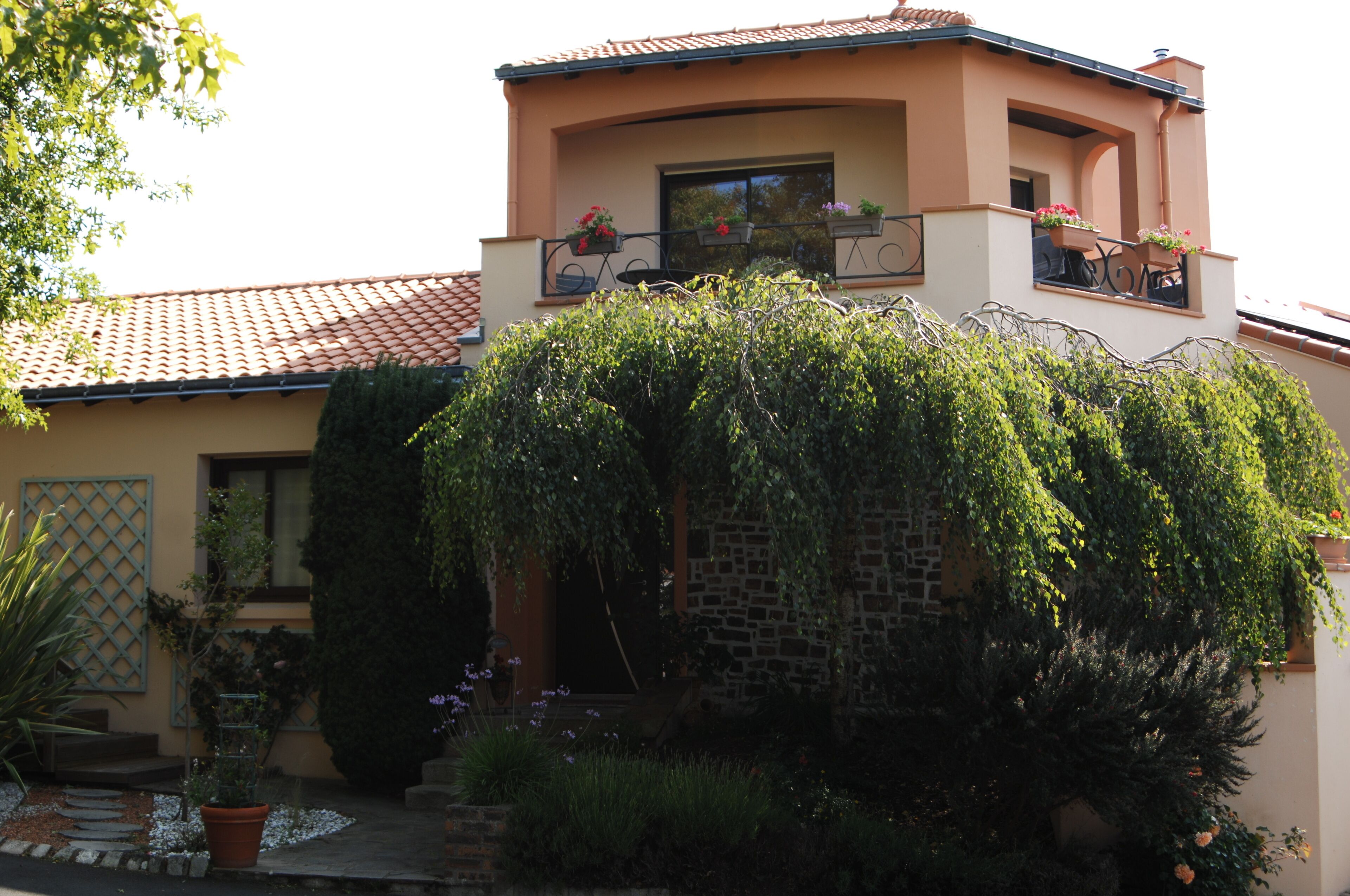 舒适双人房, 私人浴室 (Océan) | 露台