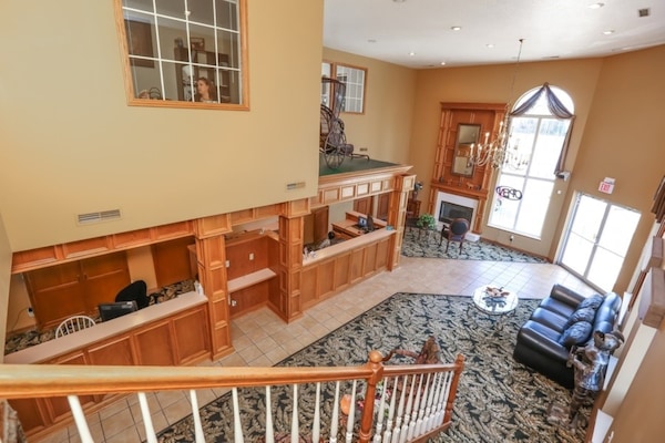 Àrea amb seients del vestíbul