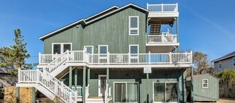 Oase ved sjøen | 740 fot fra stranden | Privat basseng