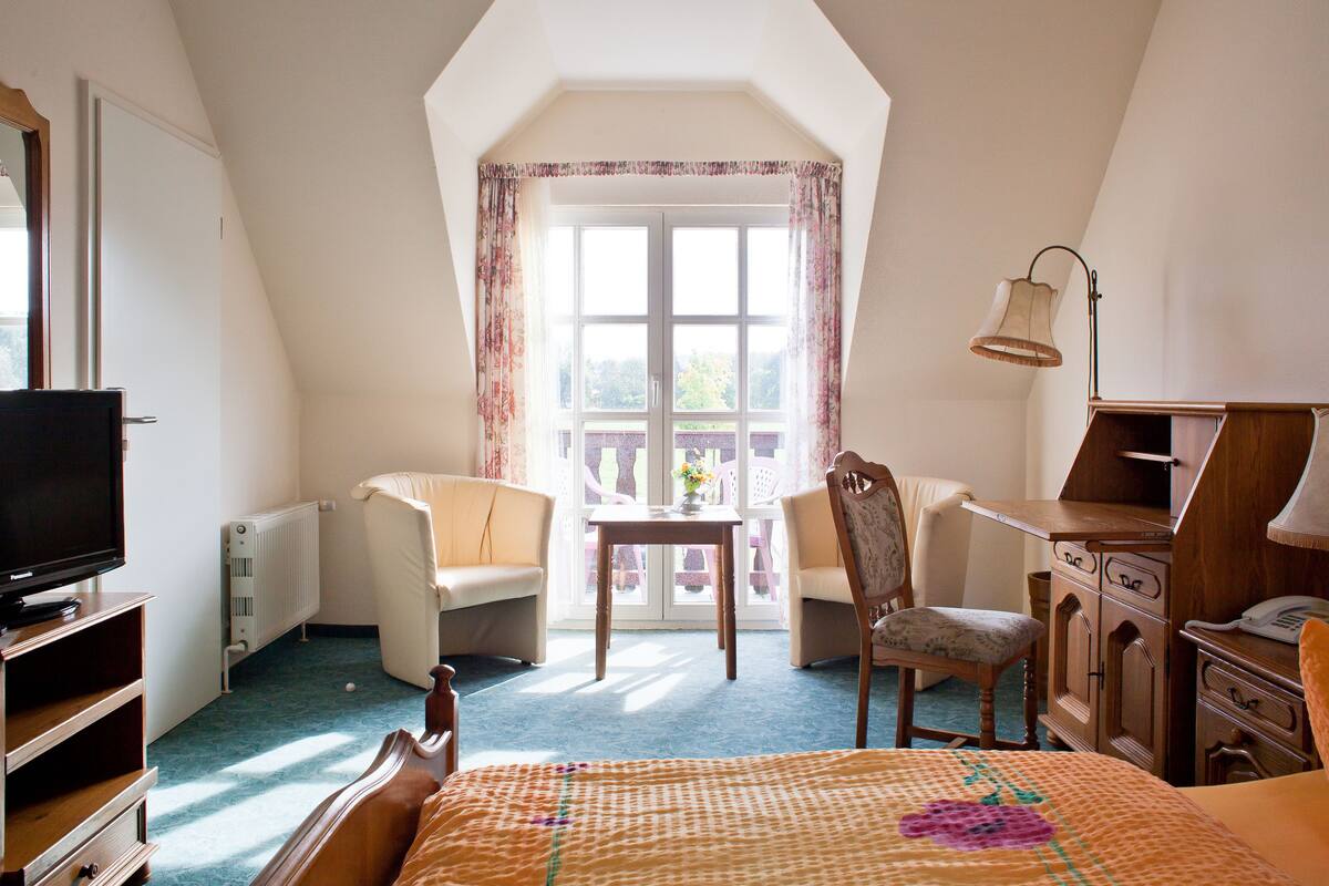 Phòng đôi cơ bản | Minibar, bàn, giường gấp/giường phụ (phụ phí)