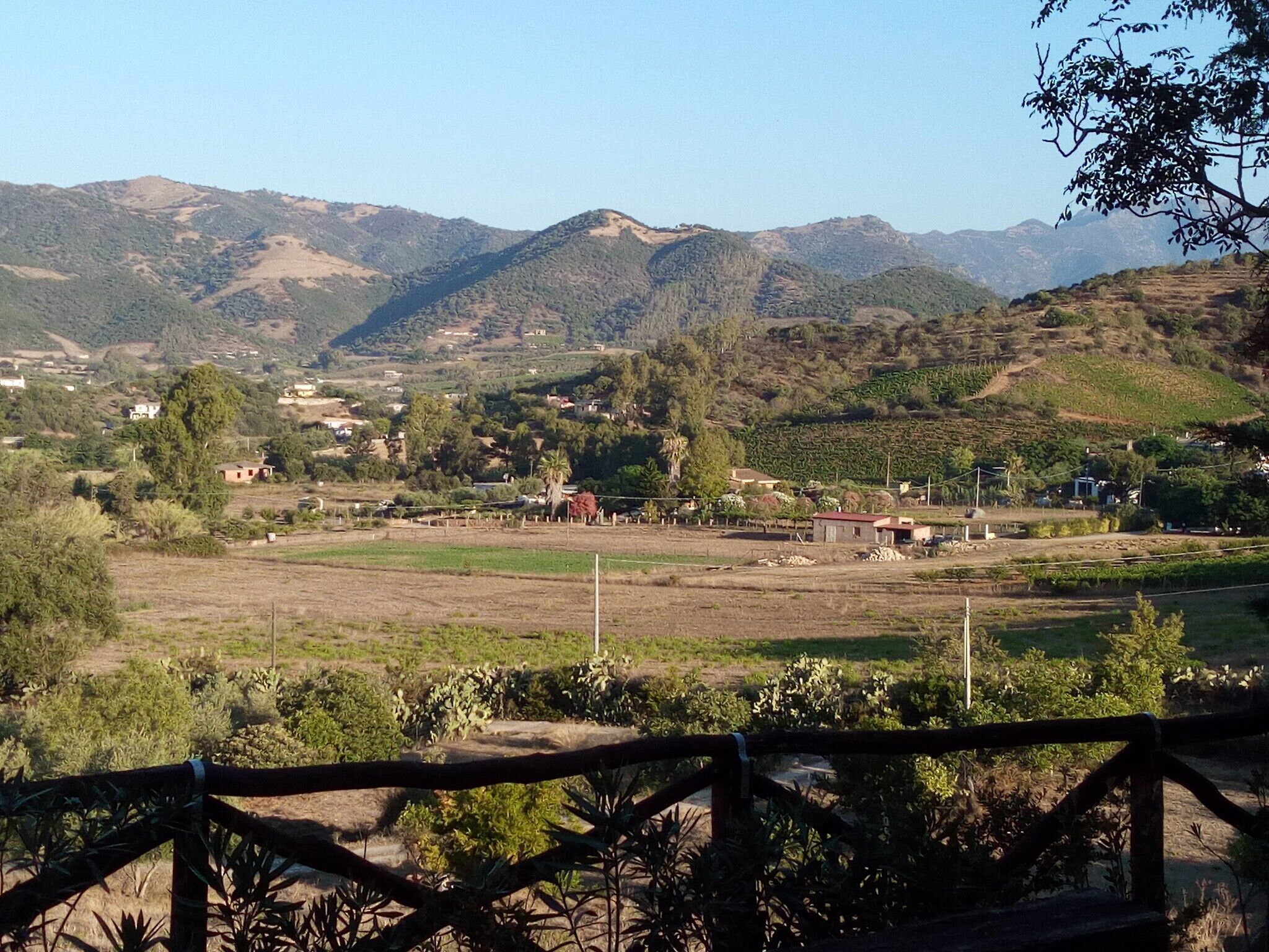 Vista desde la propiedad