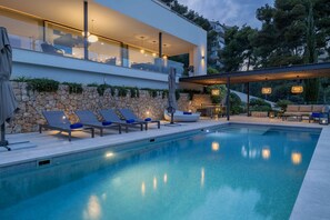 Piscine chauffée