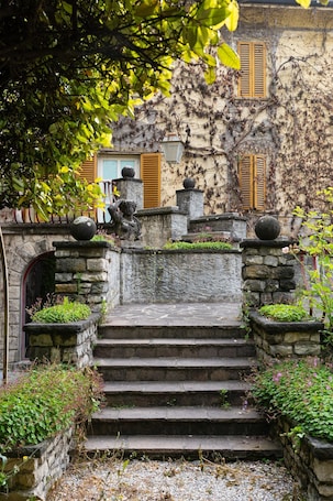 Detalj exteriör. Hotel San Pancrazio