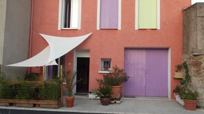 Façade de l’hébergement