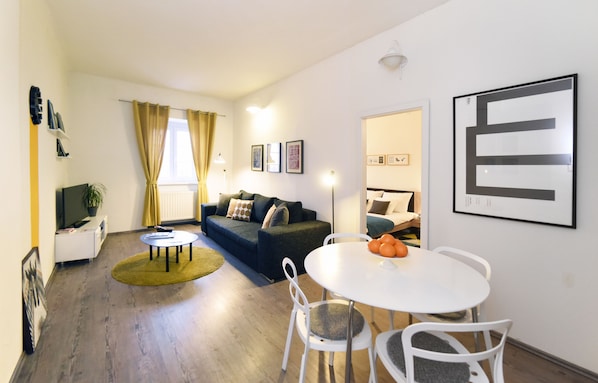 Living room - Block Apartments (Zagreb)
