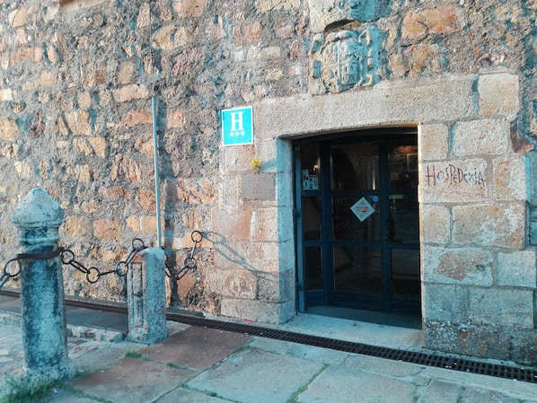 Entrée de l’hébergement