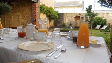 Dîner servi sur place