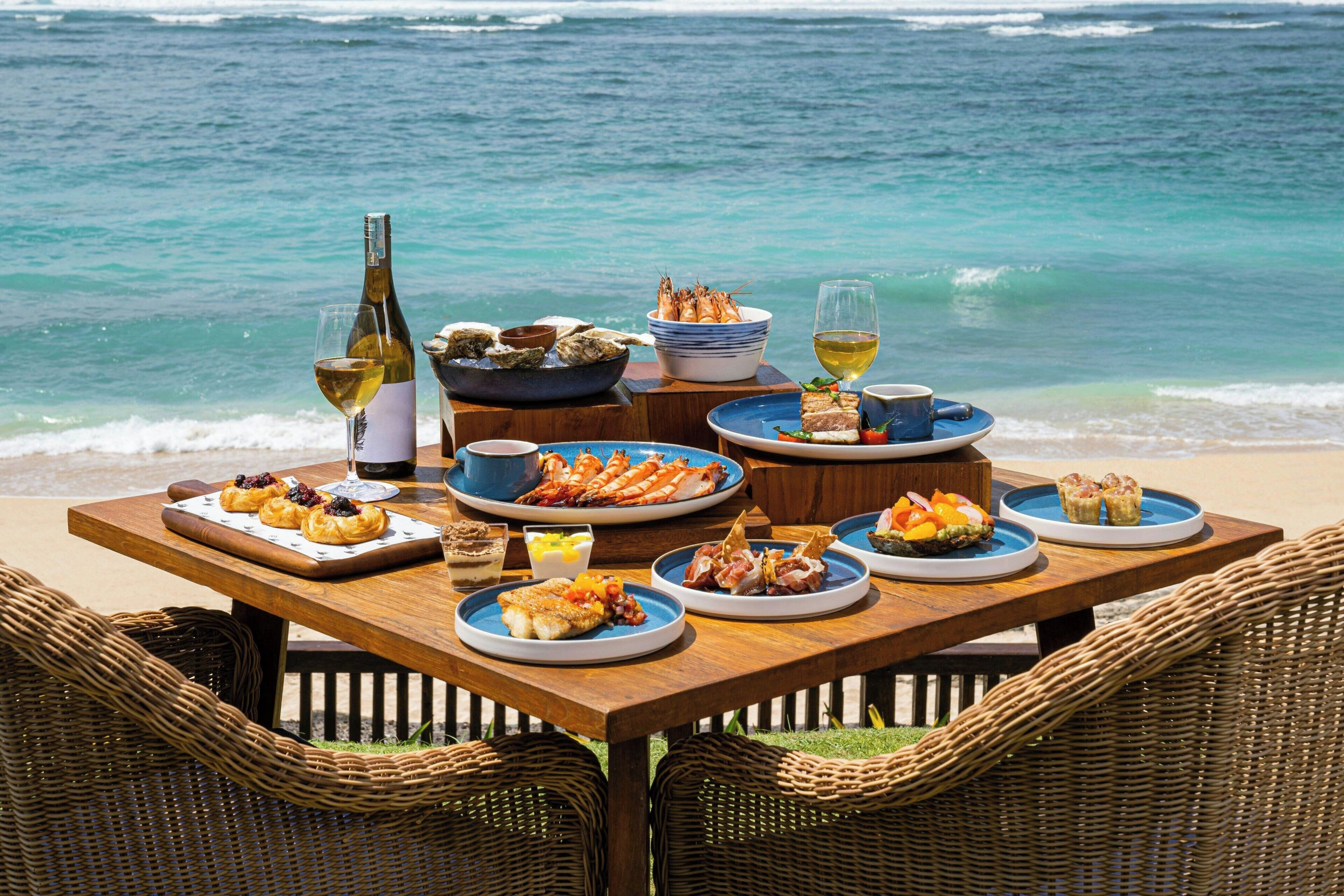 white sand, free beach shuttle, free beach cabanas, sun-loungers