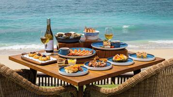 Beach nearby, white sand, free beach shuttle, free beach cabanas