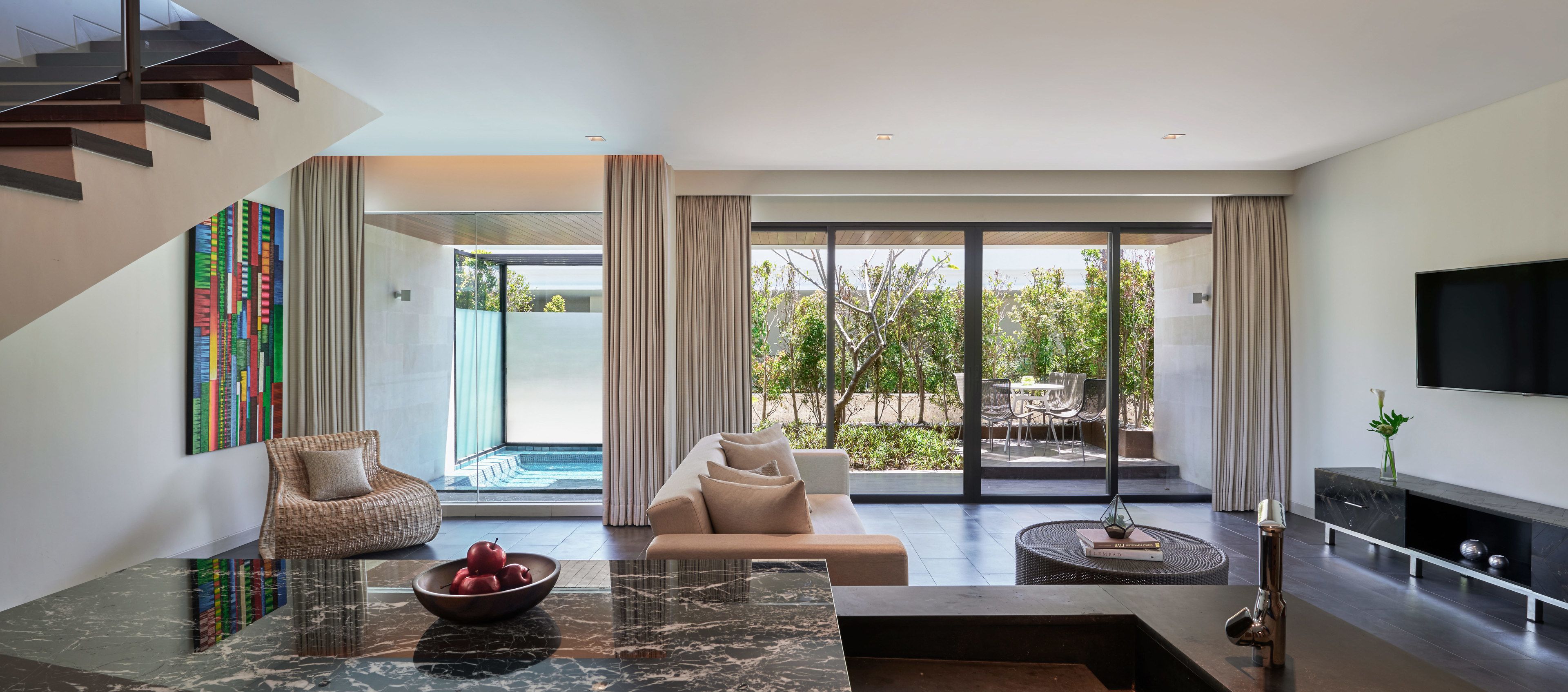 Loft, 1 King, Balcony, Whirlpool | Ausblick vom Zimmer