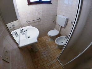 Een douche, een bidet