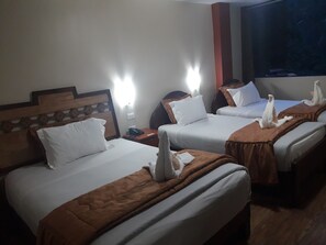 Kamar Triple, 3 Tempat Tidur Twin | Wi-Fi gratis dan seprai linen
