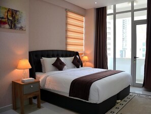 In-room safe, blackout curtains, soundproofing, iron/ironing board