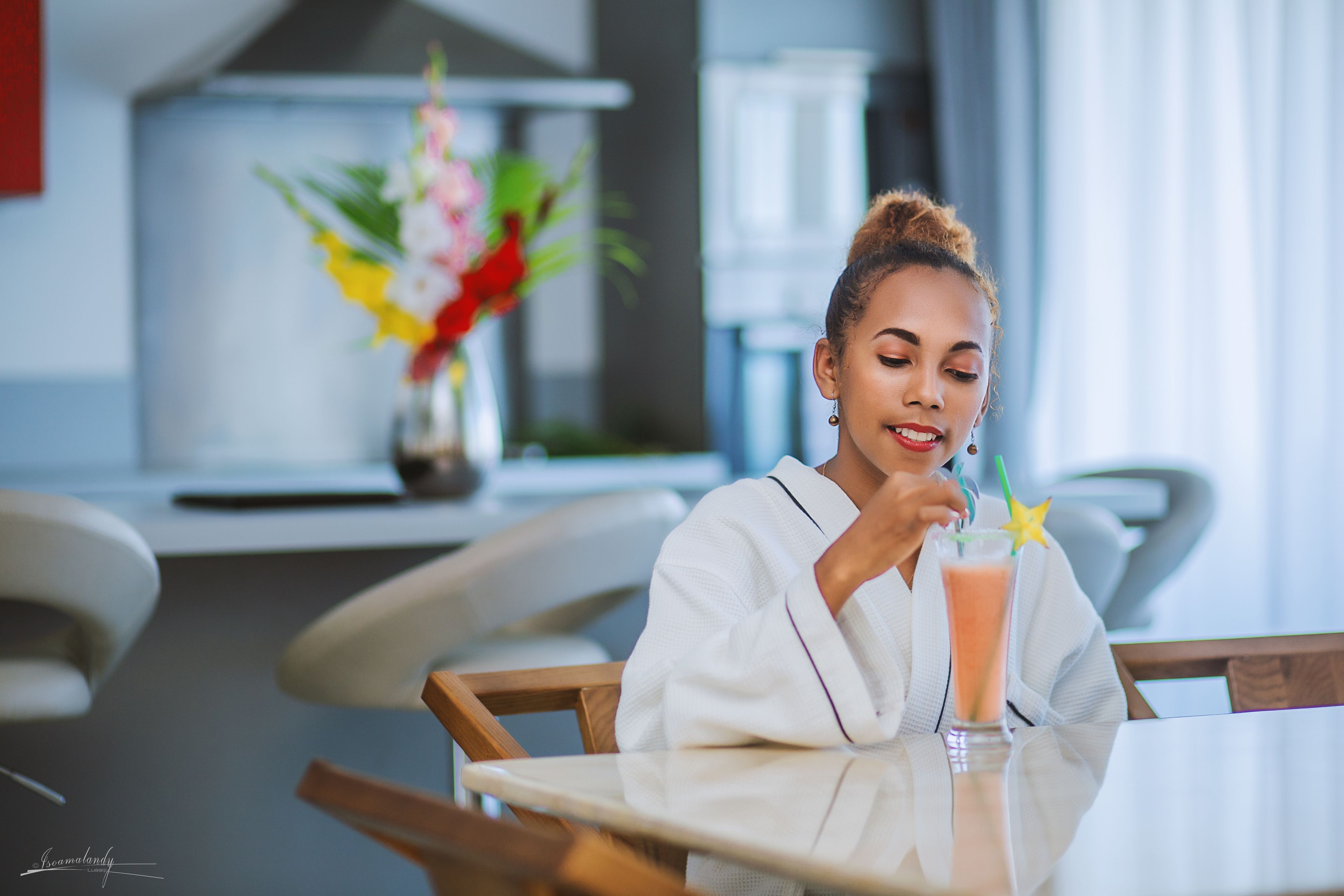 Penthouse | Private kitchen | Fridge, microwave, oven, stovetop