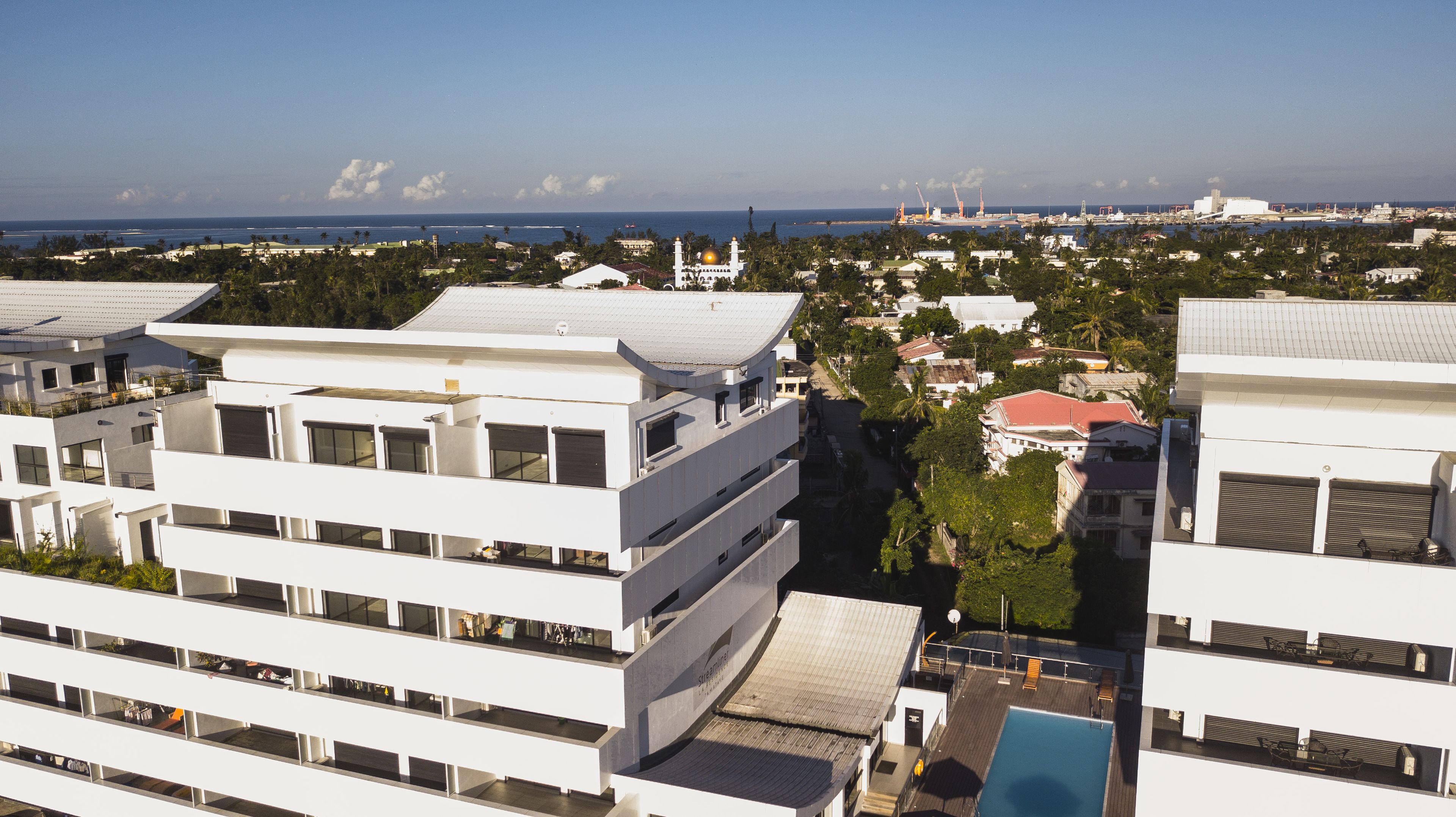 Façade de l’hébergement