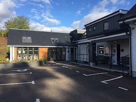 Fachada de la propiedad