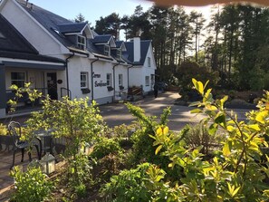 Majoituspaikan julkisivu