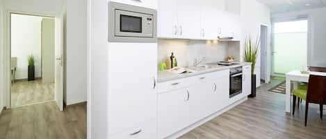 Apartment, 2 Double Beds, Kitchen | Private kitchen