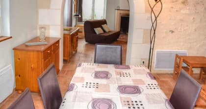 Charming Sunlit Cottage in Montrésor with Private Garden, Terraces, and Modern Amenities