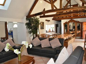 Fernseher, Kamin