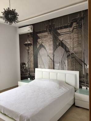 Comfort Apartment | 1 bedroom, blackout drapes, iron/ironing board, free WiFi