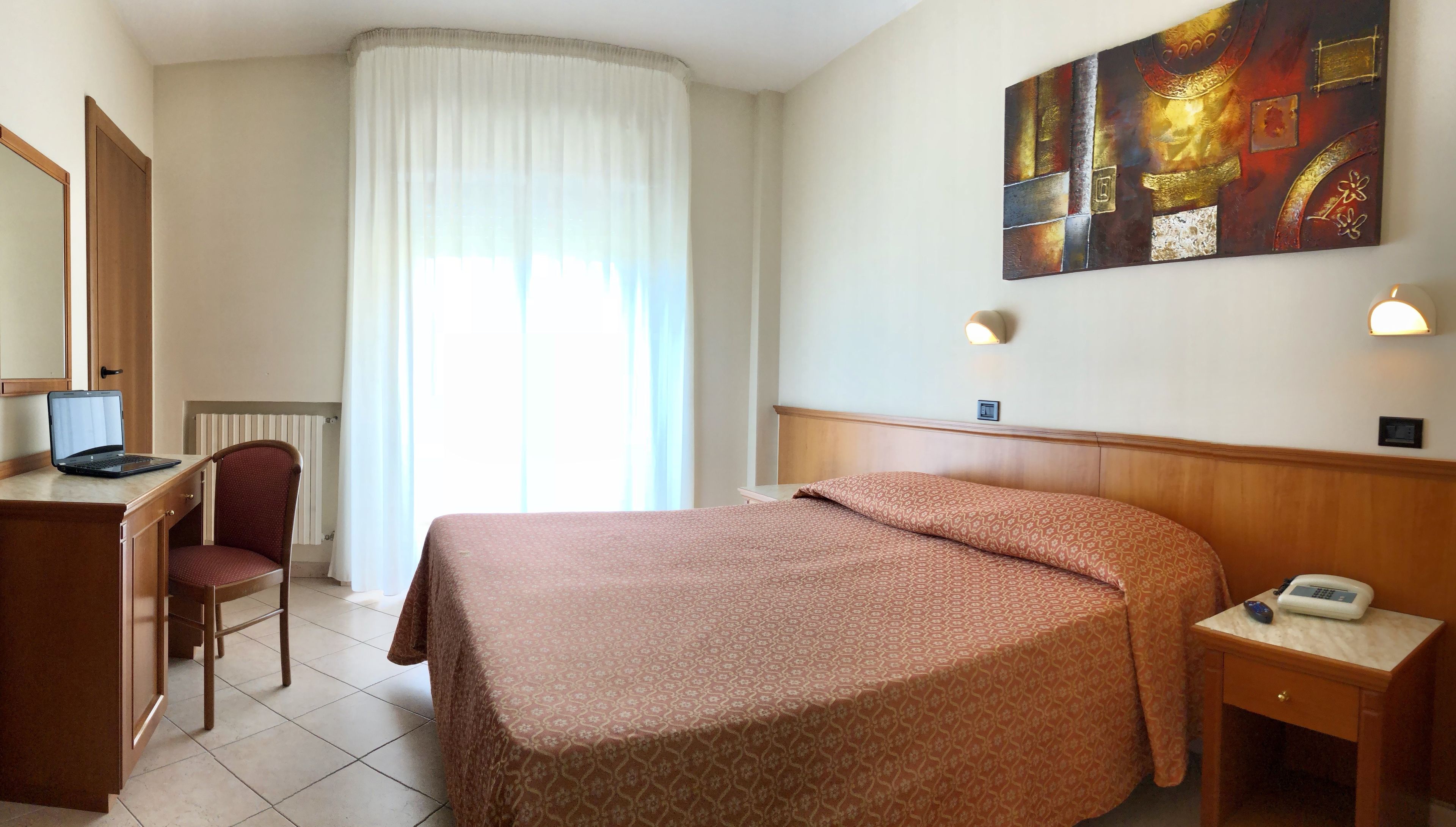 double or twin room | minibar, desk, blackout curtains, cots/infant beds