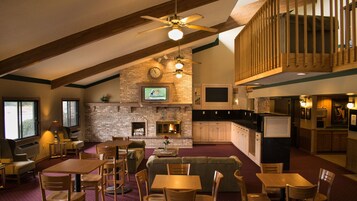 Sala de estar en el lobby