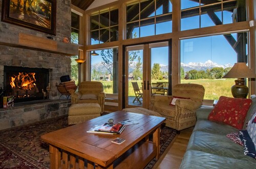 Dramatic Views of Grand Teton National Park at Jackson Hole Golf and Tennis