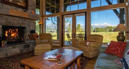 Dramatic Views of Grand Teton National Park at Jackson Hole Golf and Tennis