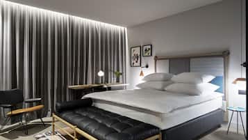 Habitación Deluxe doble, 1 cama de matrimonio grande, baño privado | Vistas desde la habitación