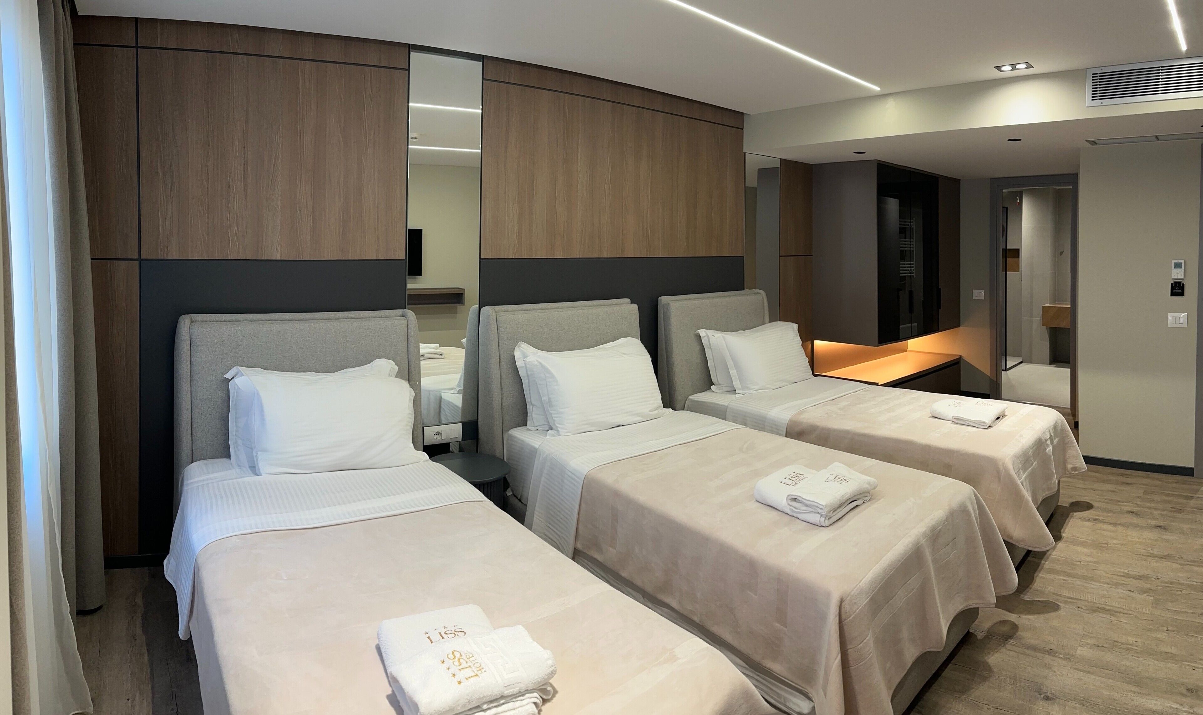 Standard Triple Room | Premium bedding, minibar, in-room safe, desk