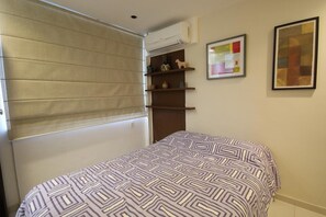 1 quarto, frigobar, Wi-Fi de cortesia, roupa de cama