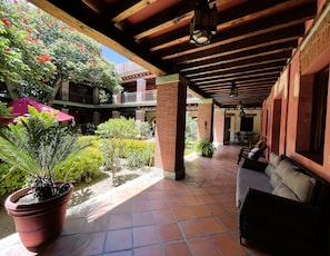 Terrace/patio - Hotel Siglo 17 (Oaxaca)