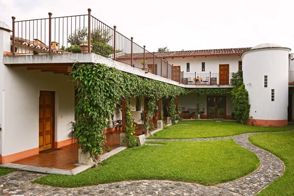 Vue depuis l’hébergement 