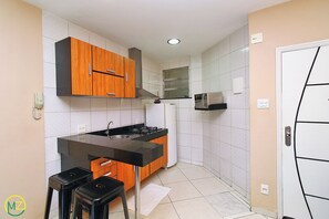 Private kitchen - MZapartments Felipe II (Rio de Janeiro)