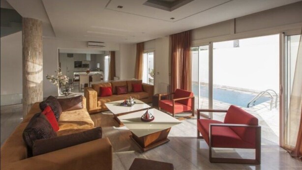 Villa de lujo, 3 habitaciones | Sala de estar