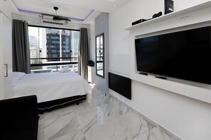 1 bedroom, iron/ironing board, free WiFi, bed sheets - MZapartments Princesa (Rio de Janeiro)