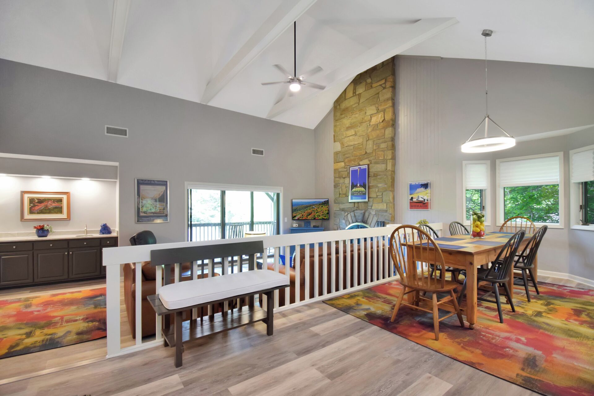 Poplar 4 | Fireplace, Restaurant, Pool, Spa - Blowing Rock, NC