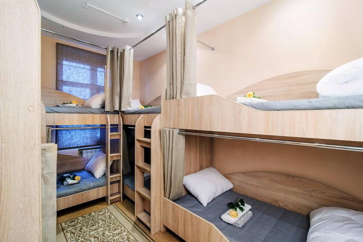 Economy Shared Dormitory, Mixed Dorm | Iron/ironing board, free WiFi, bed sheets