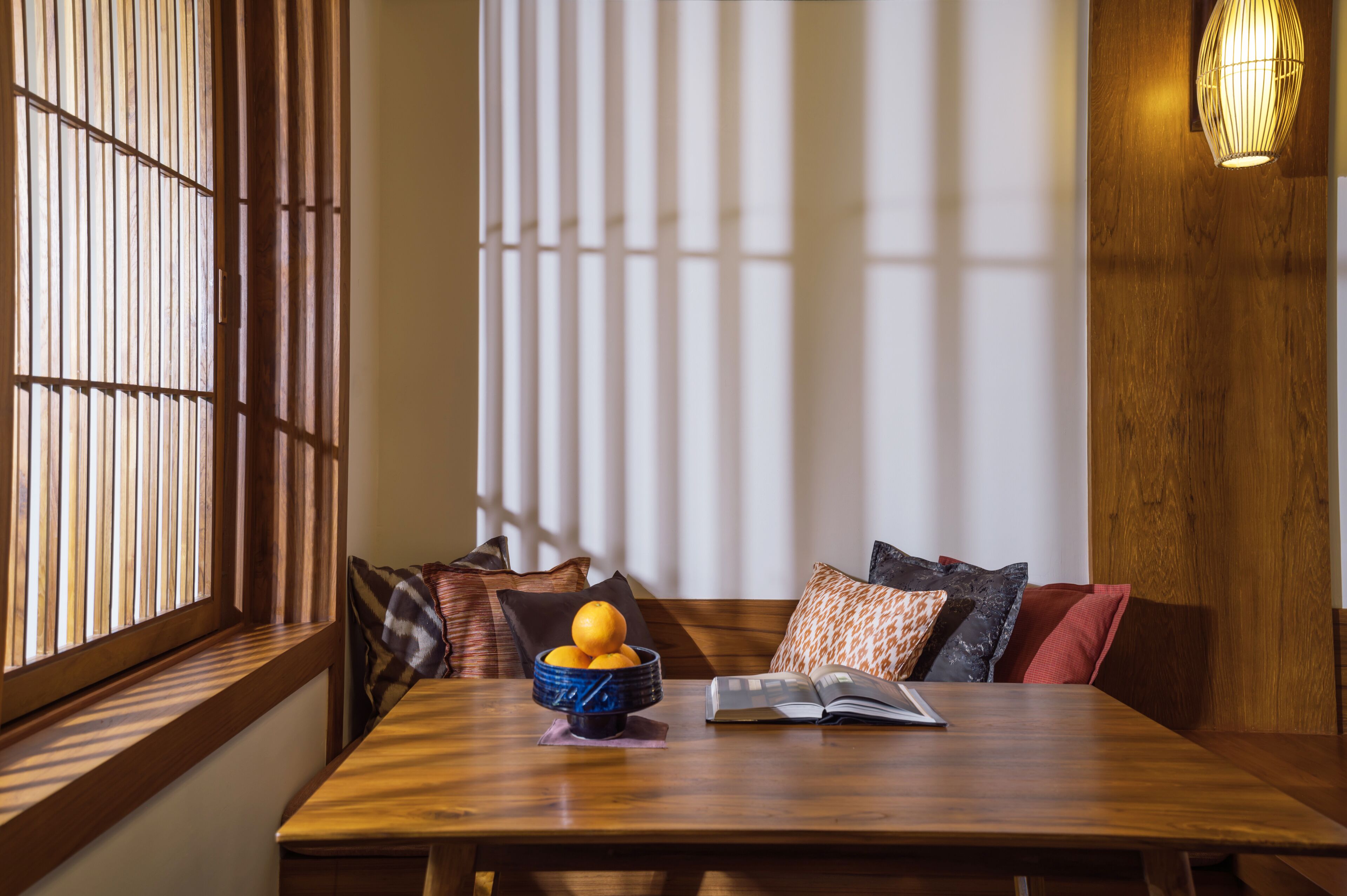 imperial tatami onsen suite | living area | 55-inch smart tv with cable channels, tv