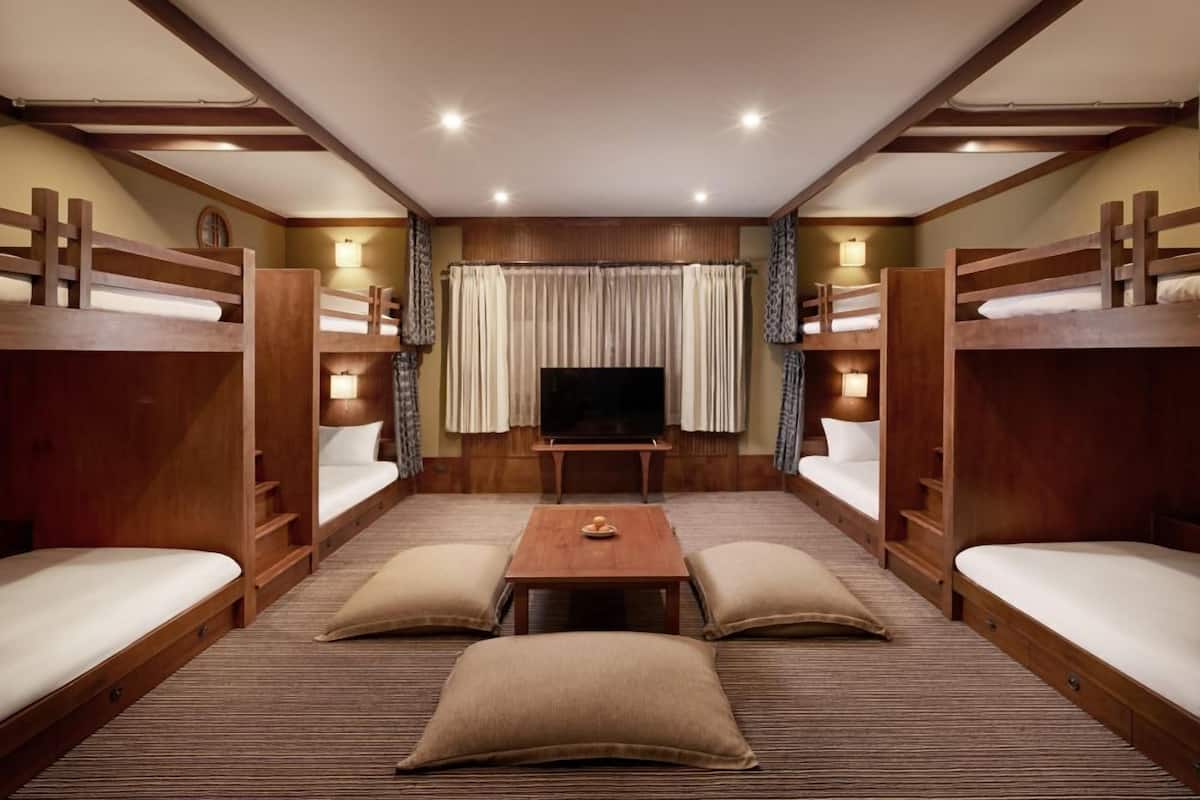 Majestic Family Suite | Hypo-allergenic bedding, in-room safe, desk, blackout curtains