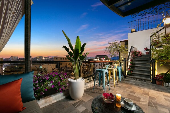 Enceinte de l’hébergement