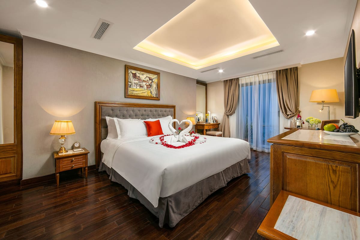 1 slaapkamer, lakens van Egyptisch katoen, luxe beddengoed