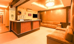 Sala de estar en el lobby