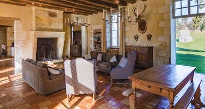 Manoir en Aquitaine avec piscine privée
