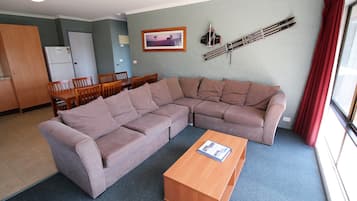 Apartment | Living room | Flat-screen TV, DVD player